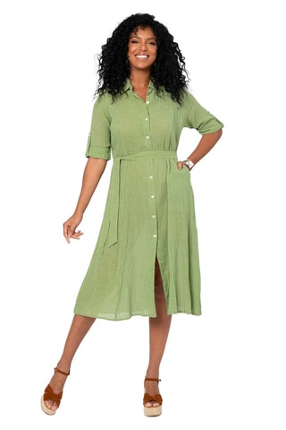 Midi-jurk - Groen