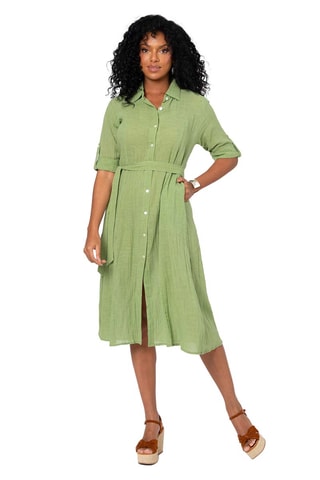Midi-jurk - Groen