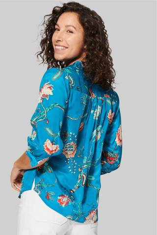 Top - Blauw