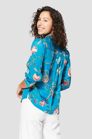 Top - Blauw