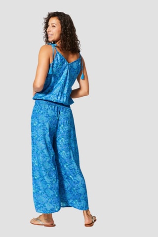 Mouwloze Jumpsuit - Blauw