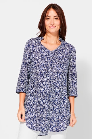 Tuniek - Wit en blauw