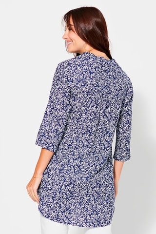 Tuniek - Wit en blauw