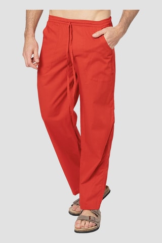 Rechte Broek - Rood