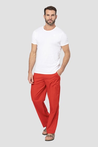Rechte Broek - Rood