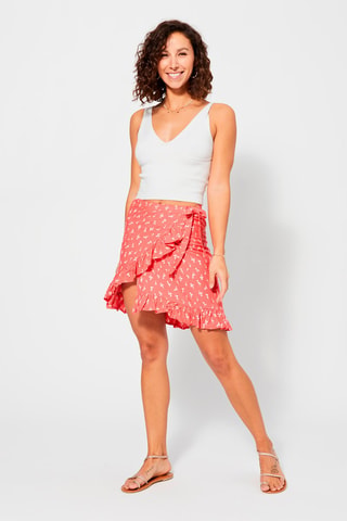 Minirok - Roze en wit
