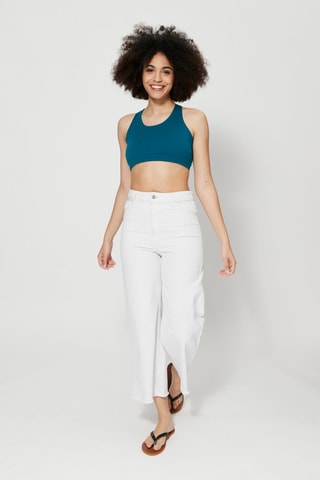 Crop Top - Blauw