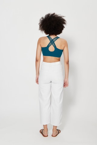 Crop Top - Blauw