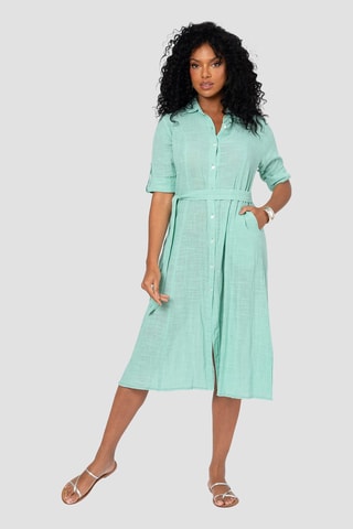 Midi-jurk - Groen