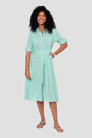 Midi-jurk - Groen
