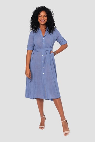 Midi-jurk - Blauw
