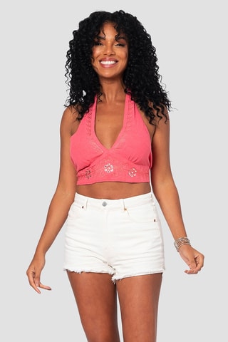 Crop Top - Roze
