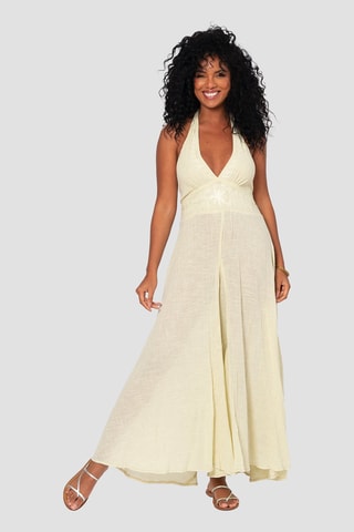 Jumpsuit - Beige