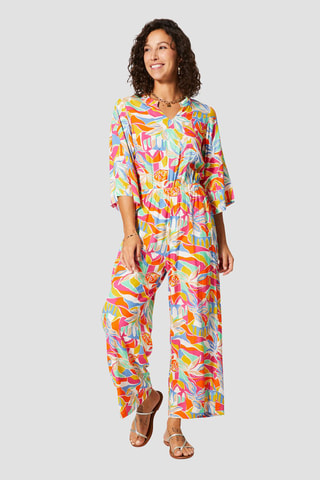 Jumpsuit - Roze en oranje