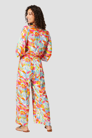 Jumpsuit - Roze en oranje