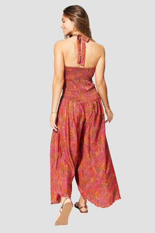 Jumpsuit - Roze en oranje