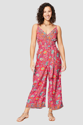 Jumpsuit - Roze en oranje