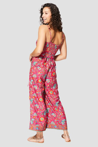 Jumpsuit - Roze en oranje