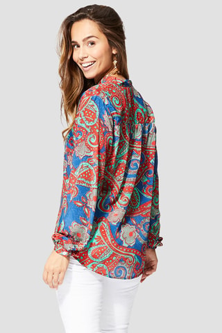 Top - Wit, rood en blauw