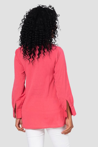 Linnen Blouse - Roze