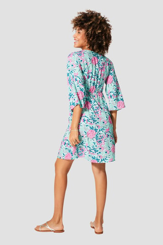 Wikkeljurk - Wit, blauw en groen