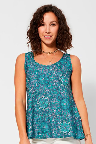 Top - Blauw