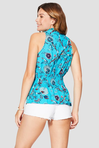 Top - Wit, rood en blauw