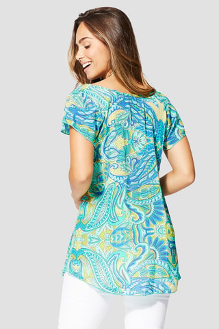 Tuniek - Wit en groen