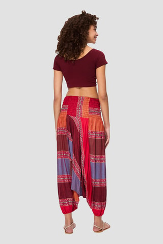 3-in-1 Harembroek - Rood en blauw