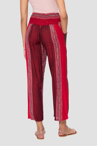 Broek - Rood en blauw