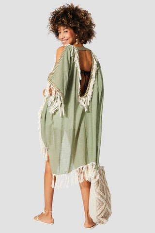 Kimono - Wit en groen