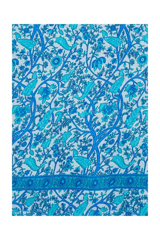Sjaal - Wit en blauw