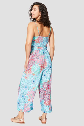 Jumpsuit - Blauw en turquoise
