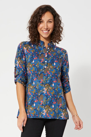 Top - Blauw