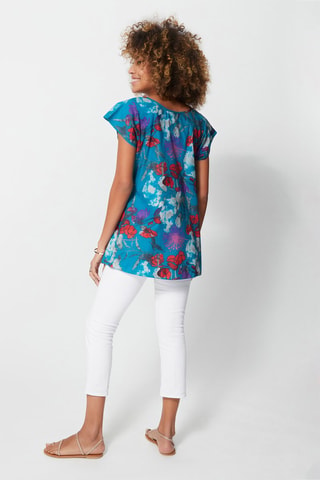 Top - Wit, rood en blauw