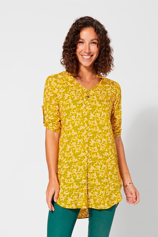 Tuniek - Wit, groen en geel