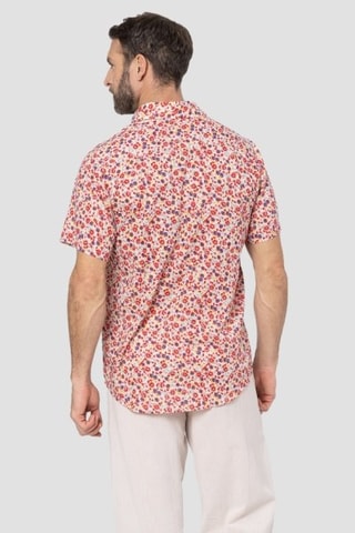 Overhemd - Wit en multicolor