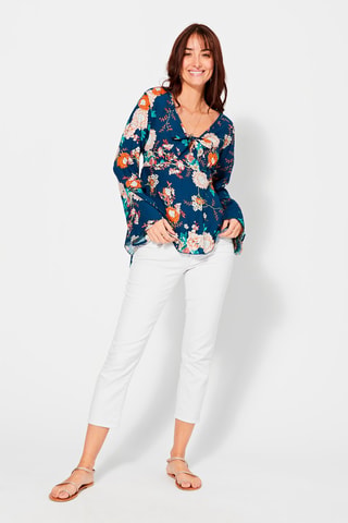 Top - Rood, blauw en groen