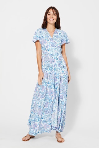 Wikkeljurk - Wit en blauw