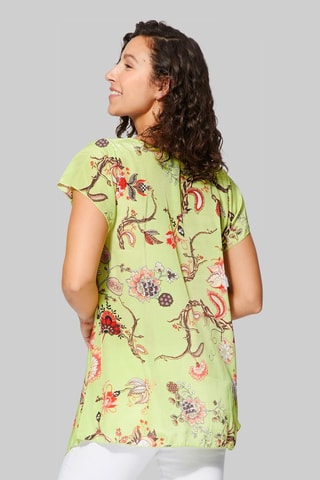 Top - Groen en roze