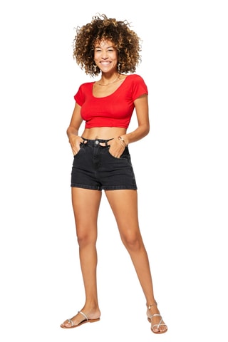 Crop Top - Rood