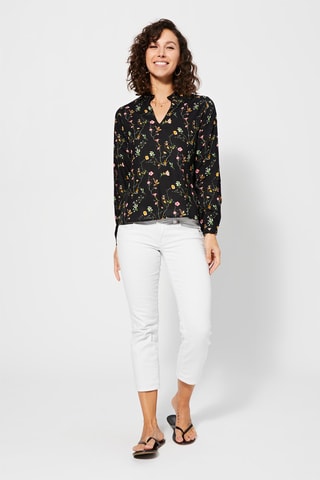 Top - Zwart en roze