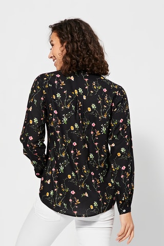 Top - Zwart en roze