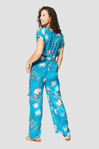 Jumpsuit - Roze en blauw