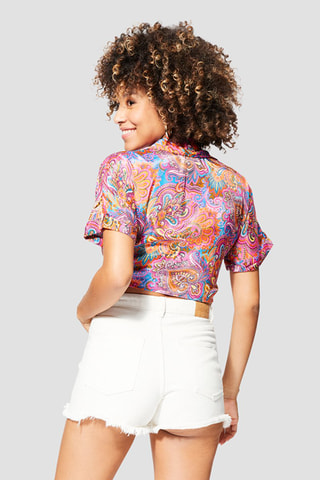 Crop top - Roze