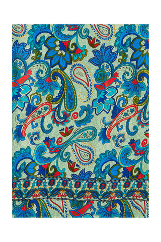 Sjaal - Groen en blauw