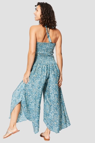 Jumpsuit - Beige en grijs