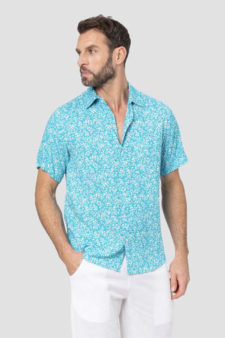Overhemd Regular Fit - Blauw