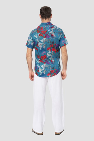 Overhemd Regular Fit - Blauw