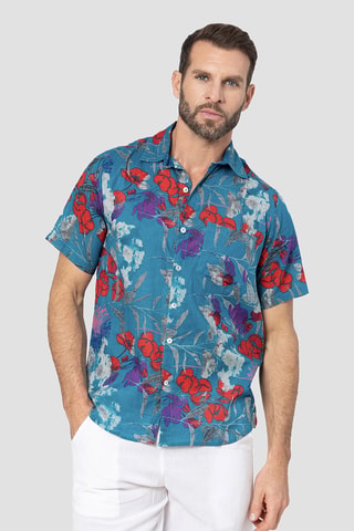 Overhemd Regular Fit - Blauw